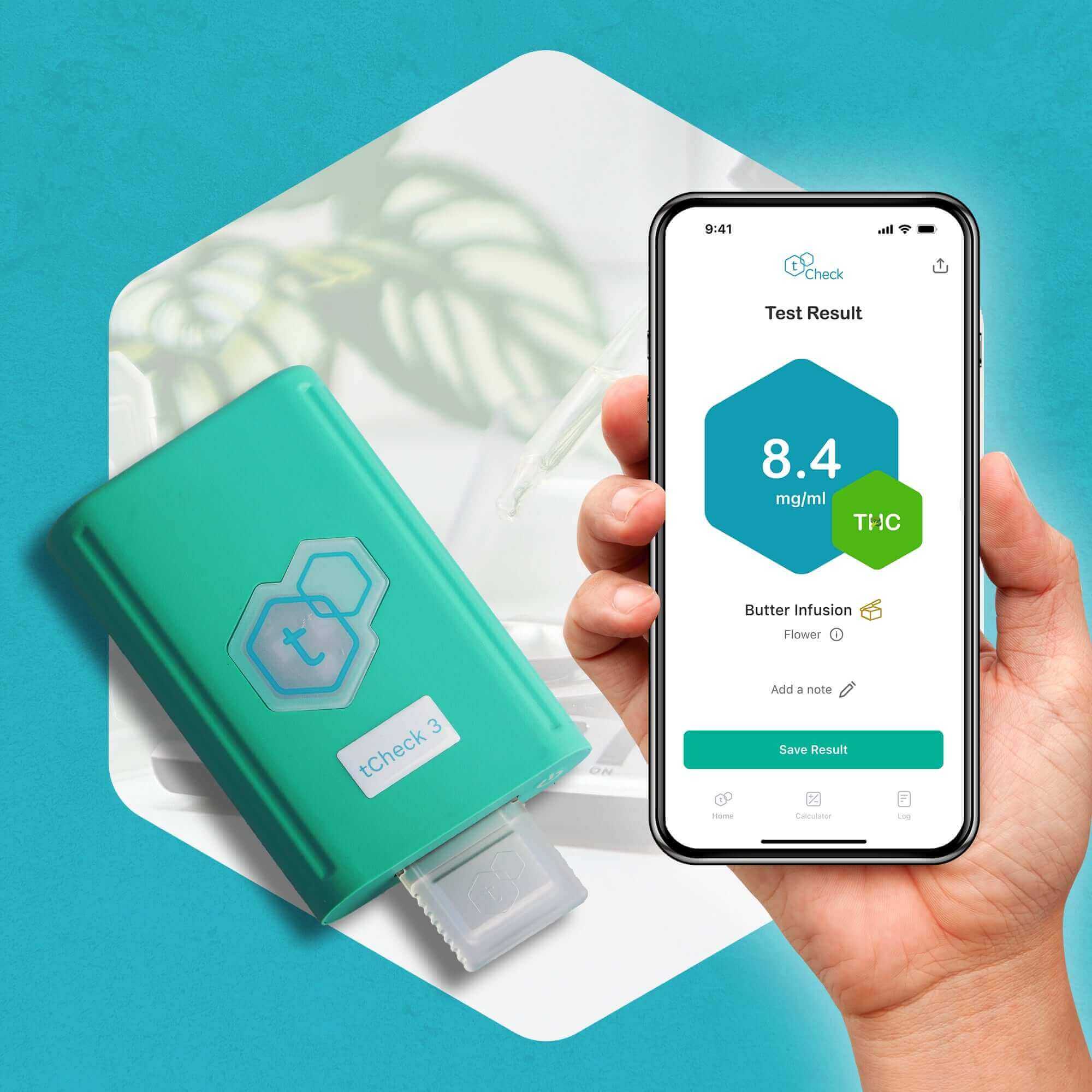 tCheck THC Potency Tester | Green