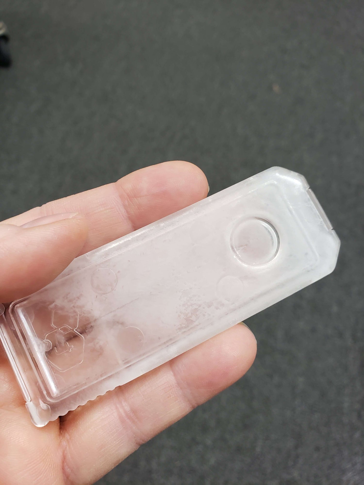 cloudy tray