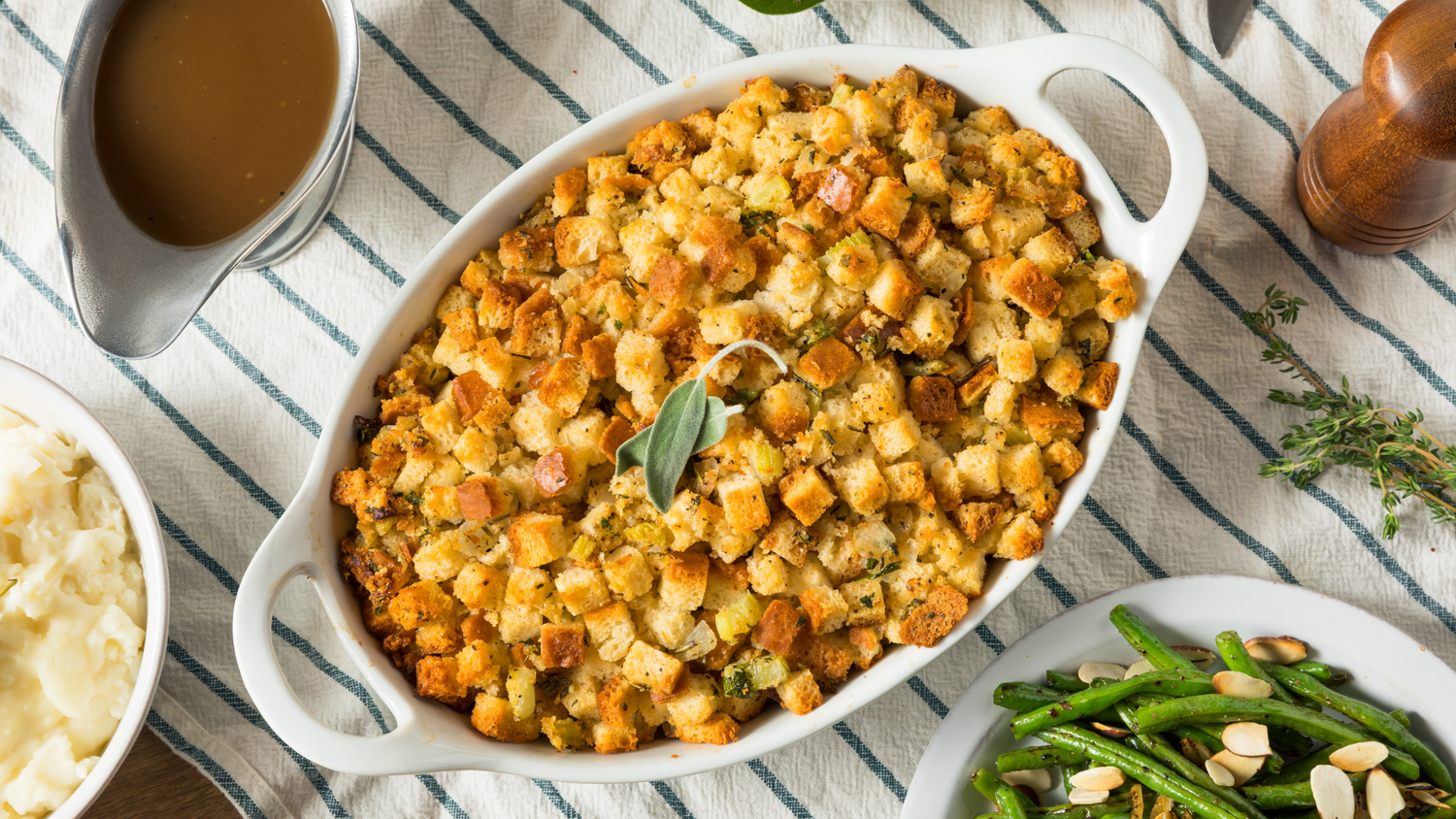 THC infused thanksgiving stuffing