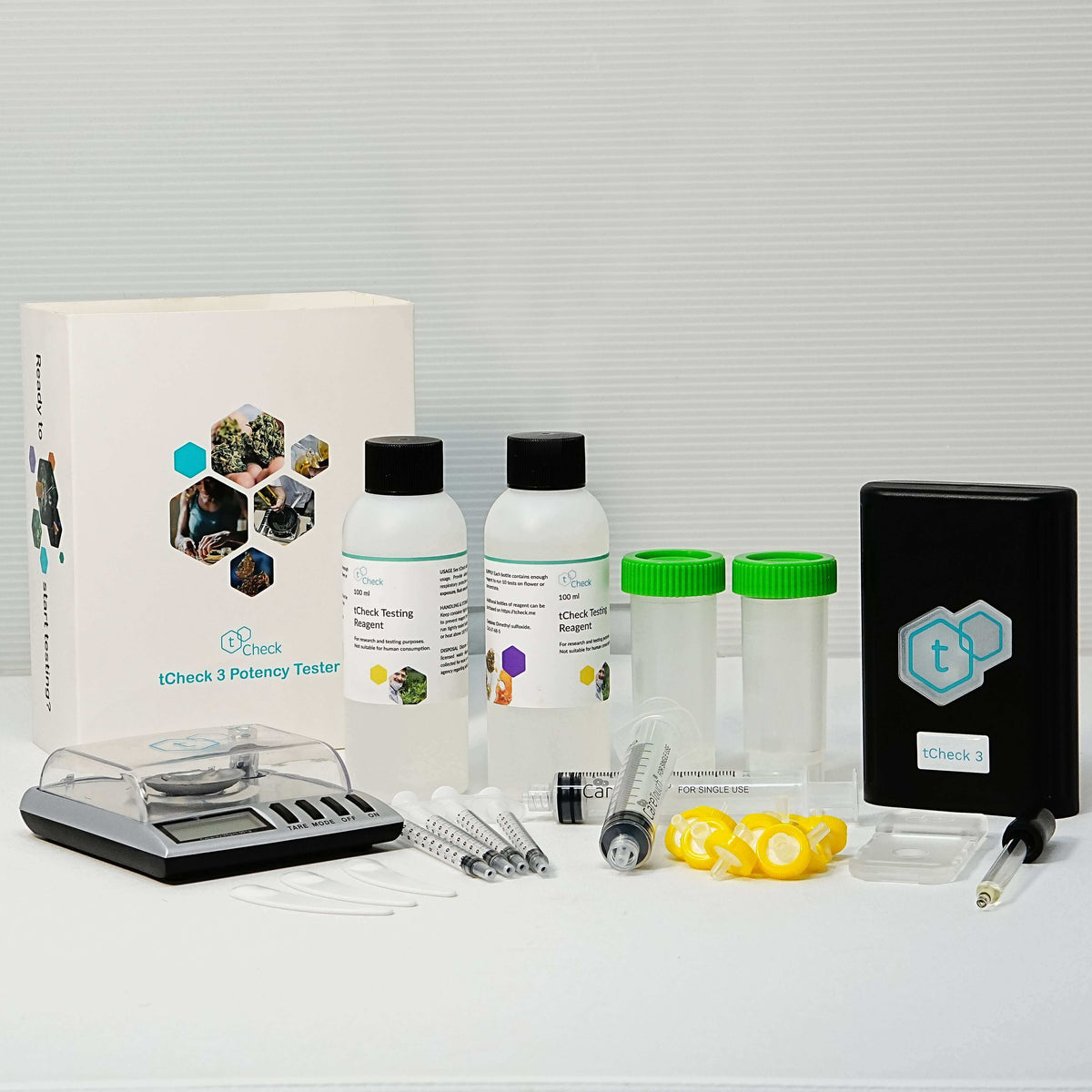 tCheck - Home Cannabis Potency Tester | THC and CBD Potency Tester