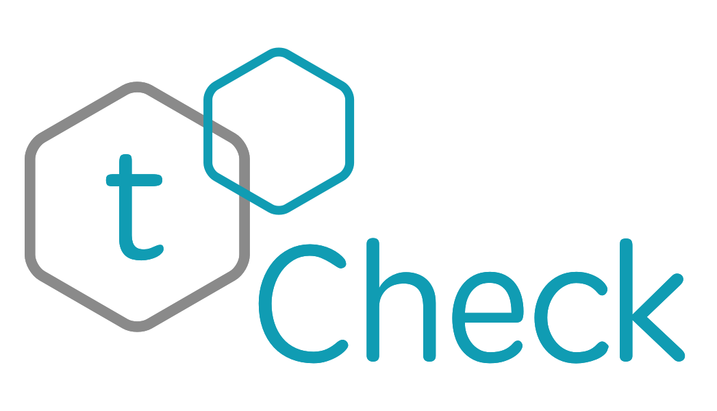 tcheck thc cbd potency tester logo color