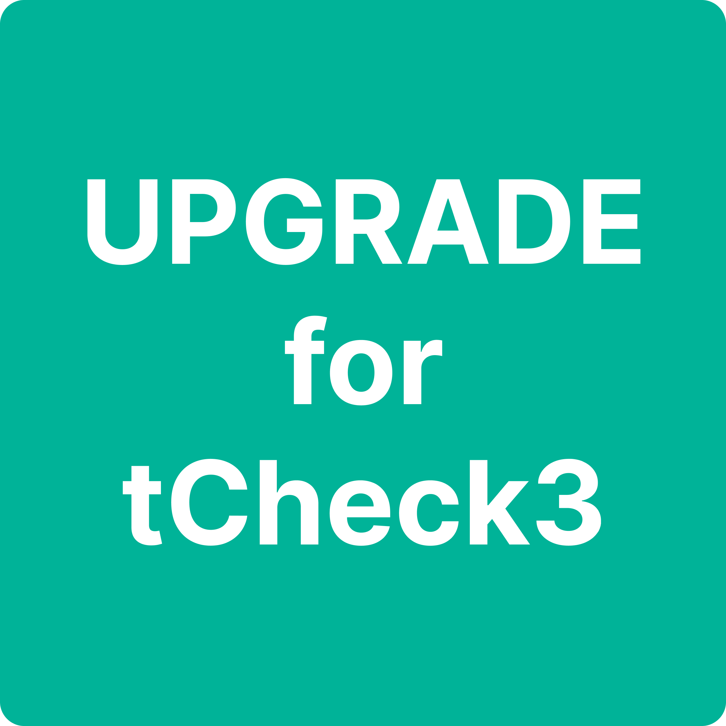 tCheck 3 Upgrade