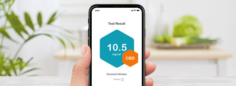 tcheck thc cbd potency tester app test results